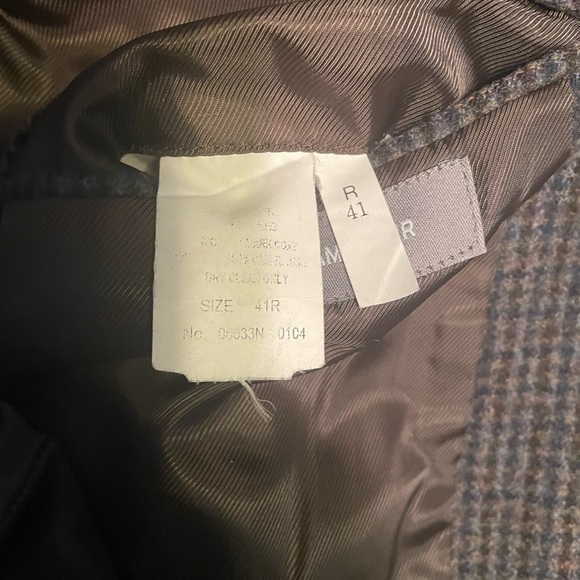 Patterned Camel Hair Sport Jacket - Picture 4 of 6